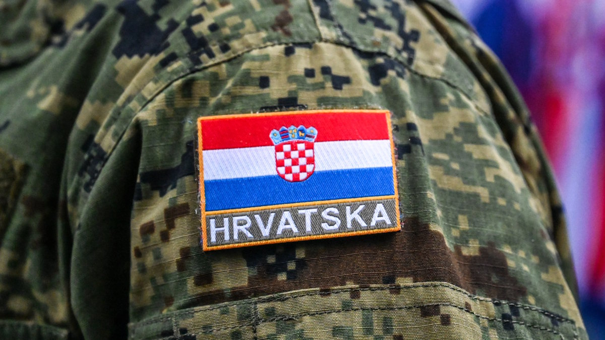 Военнослужащие Хорватии