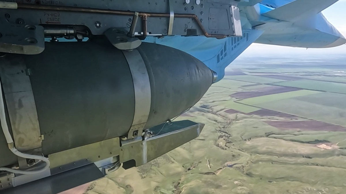 Боевая работа экипажей истребителей-бомбардировщиков Су-34 в зоне СВО