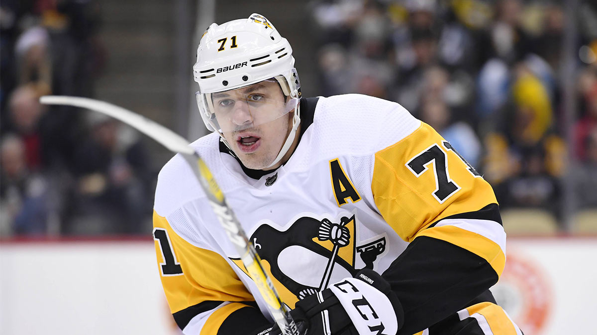 Нападающий "Питтсбурга" Евгений Малкин