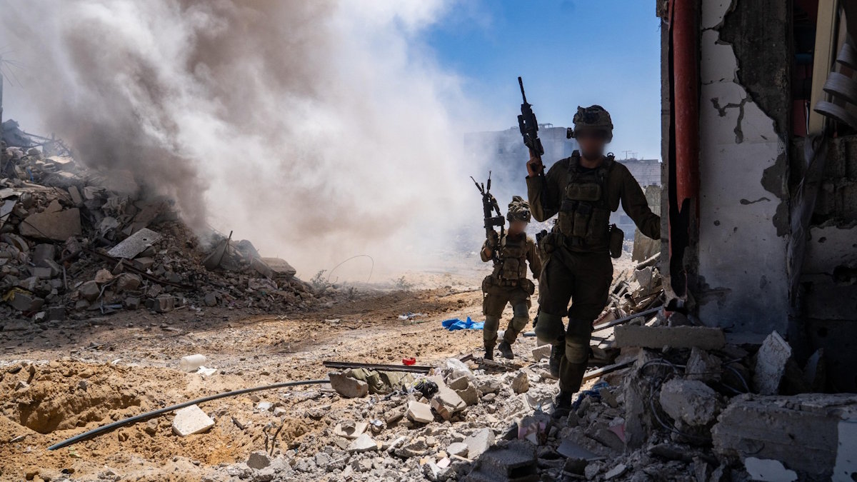 Израильские военнослужащие в секторе Газа (архивное фото)