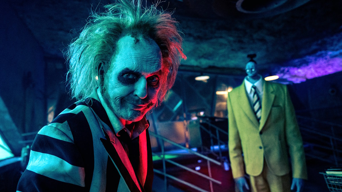 Кадр из фильма "Битлджус Битлджус" (2024)