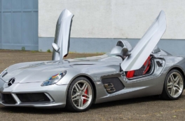 Белый SLR McLaren Stirling Moss продадут на аукционе за €3,5-4 млн