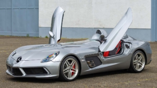 Белый SLR McLaren Stirling Moss продадут на аукционе за €3,5-4 млн