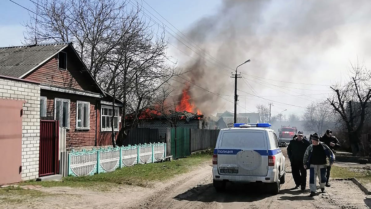 Брянская область, последствия обстрела со стороны ВСУ