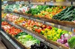 Фрукты и овощи выросли в цене за неделю на 1,1%, в том числе огурцы – на 5,1%