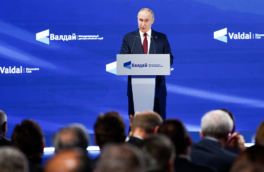"Идите и попробуйте разобраться с бумажным тигром": основные тезисы Путина на "Валдае"