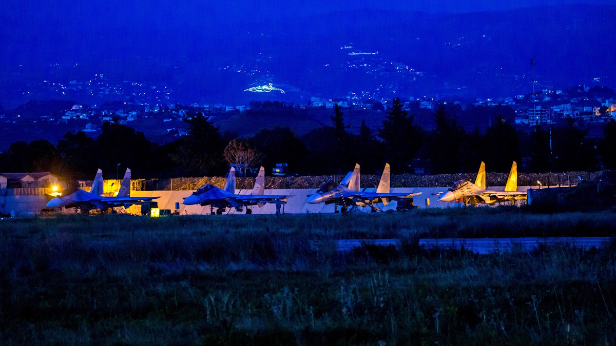 Российская авиабаза Хмеймим в Сирии (архивное фото)