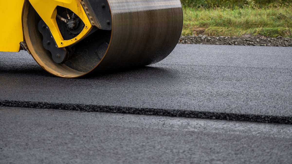 Укладка асфальта