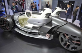 Yamaha представит концепт полноуправляемого трицикла Tricera