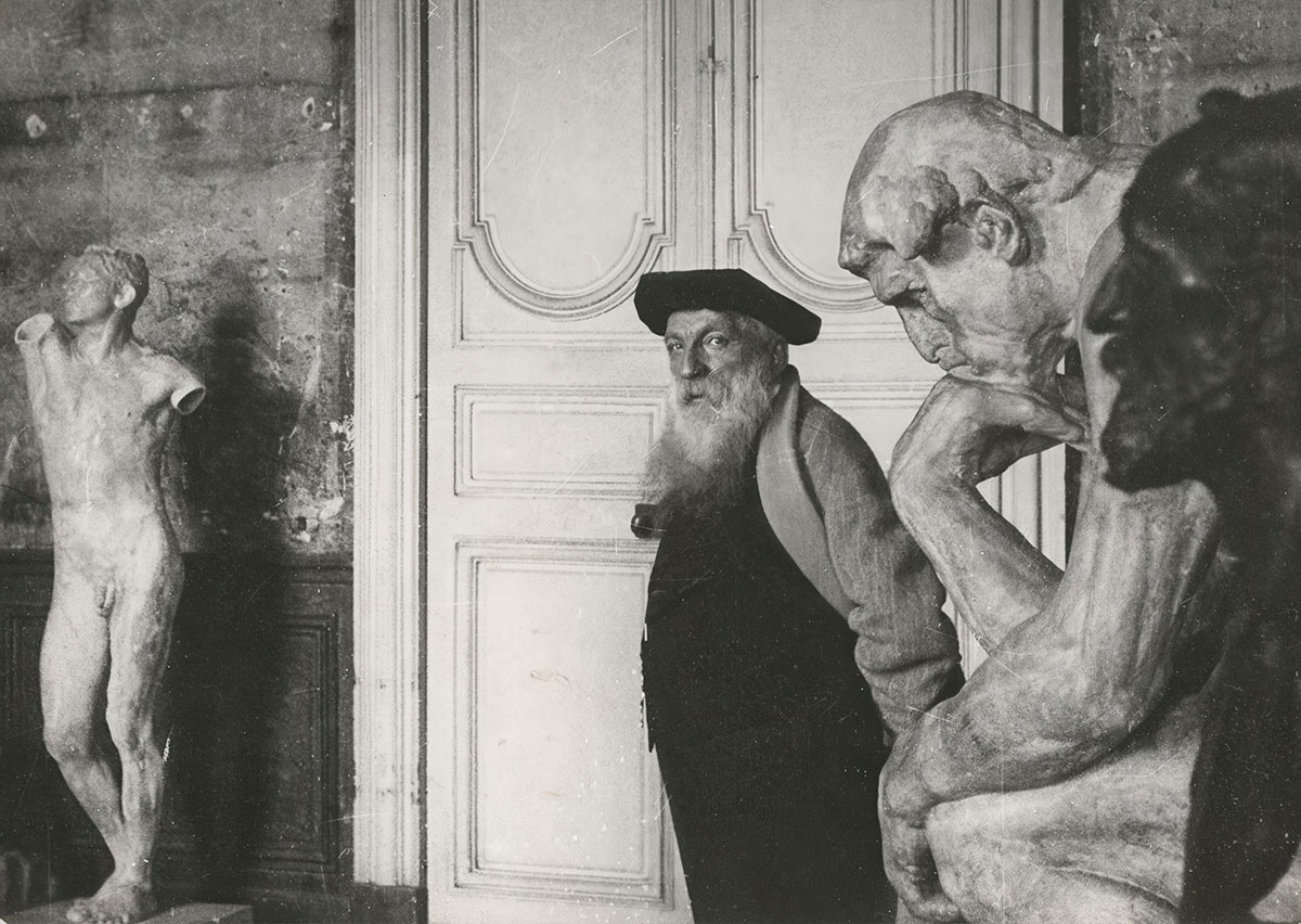 Огюст Роден, около 1910 года