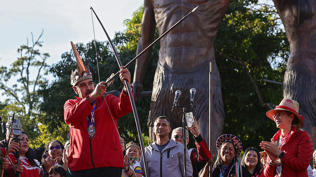 Президент Венесуэлы Николас Мадуро