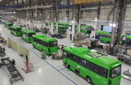 В Ульяновске началось серийное производство новых газомоторных автобусов Симаз-4282