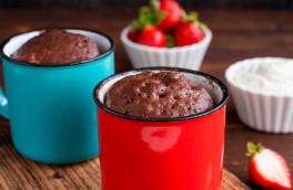 Шоколадный брауни в микроволновке за 5 минут: простой и вкусный десерт к чаю