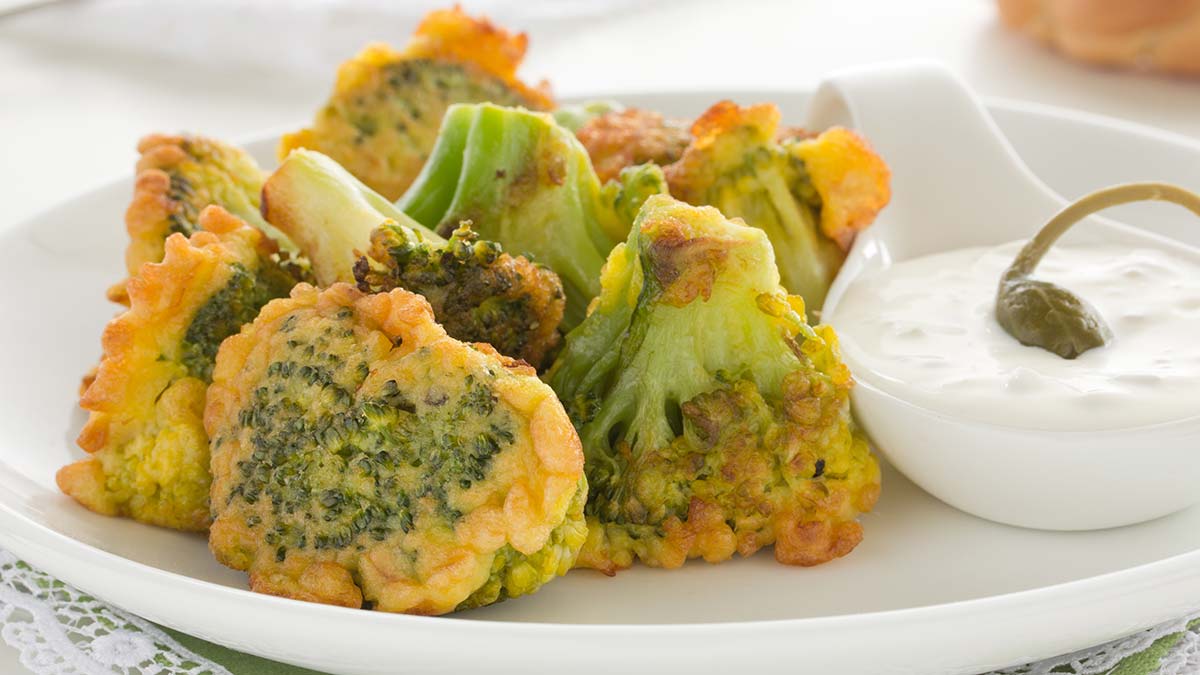 Готовим брокколи в кляре