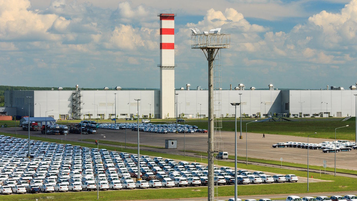 Бывший автозавод Volkswagen в Калужской области (архивное фото)