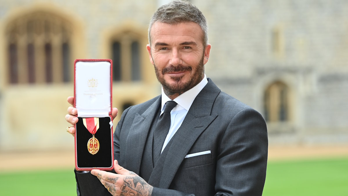 Бекхем стал сэром