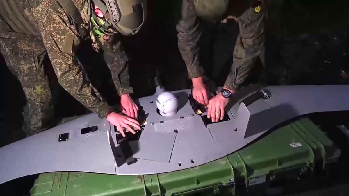 Российские дроны могут атаковать линии снабжения