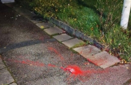 Дрон с краской атаковал торгпредство России в Стокгольме