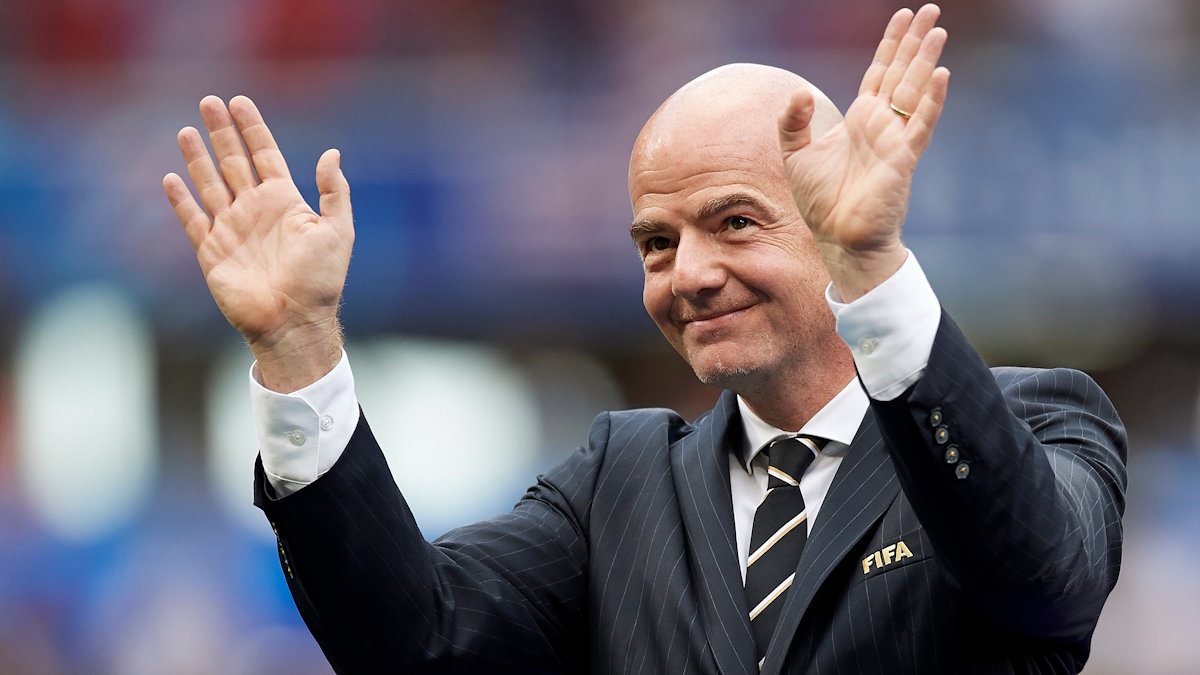 Президент FIFA Джанни Инфантино