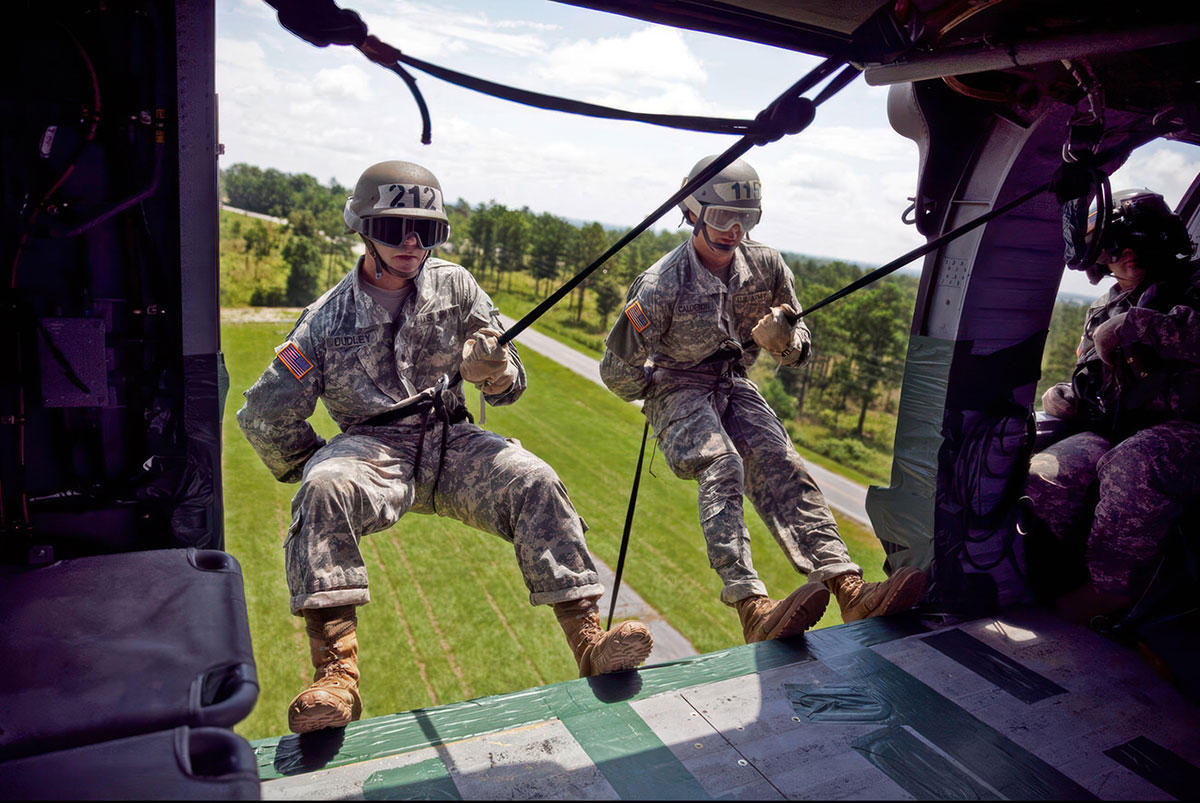Воздушно-штурмовая подготовка Корпуса офицеров резерва США