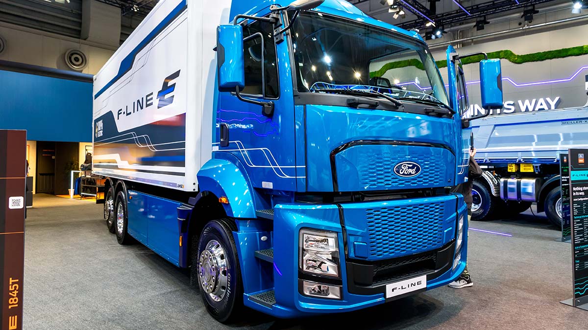 Электрический грузовик Ford F-Line E
