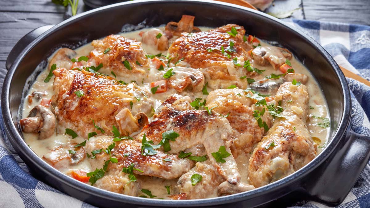 Фрикасе из курицы