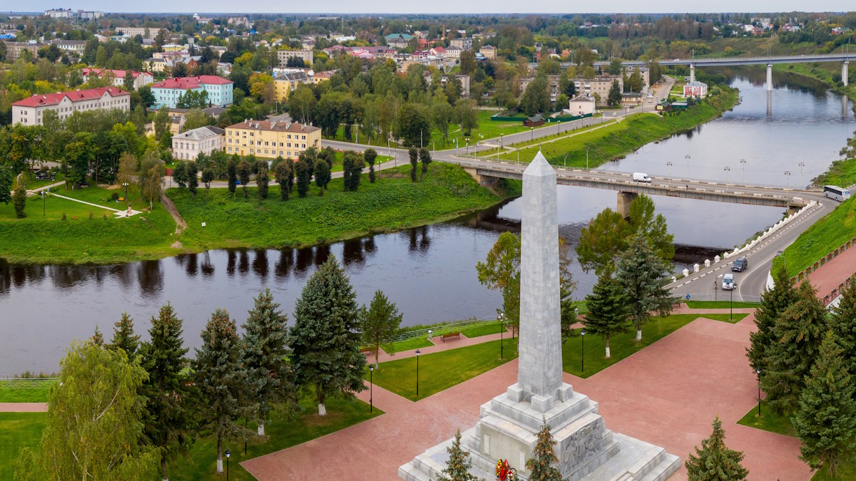 Город Ржев (иллюстрация)