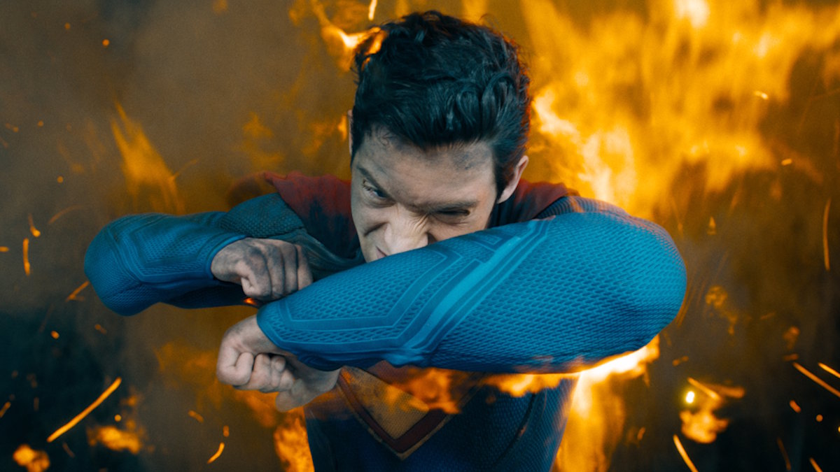 Кадр из фильма "Супермен" (2025)