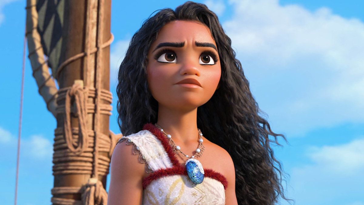 Кадр из мультфильма "Моана 2" (2024)