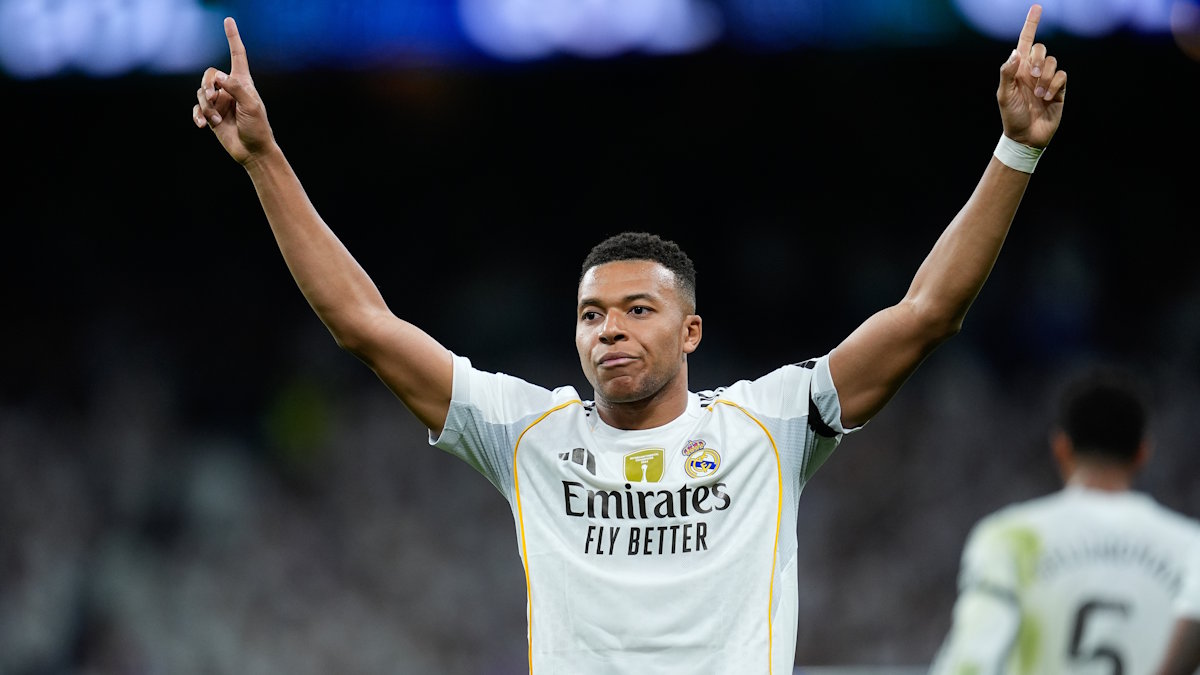 Французский футболист Килиан Мбаппе