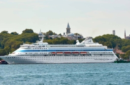 Круизный лайнер с россиянами, не попавший в порт Стамбула, вернулся в Сочи