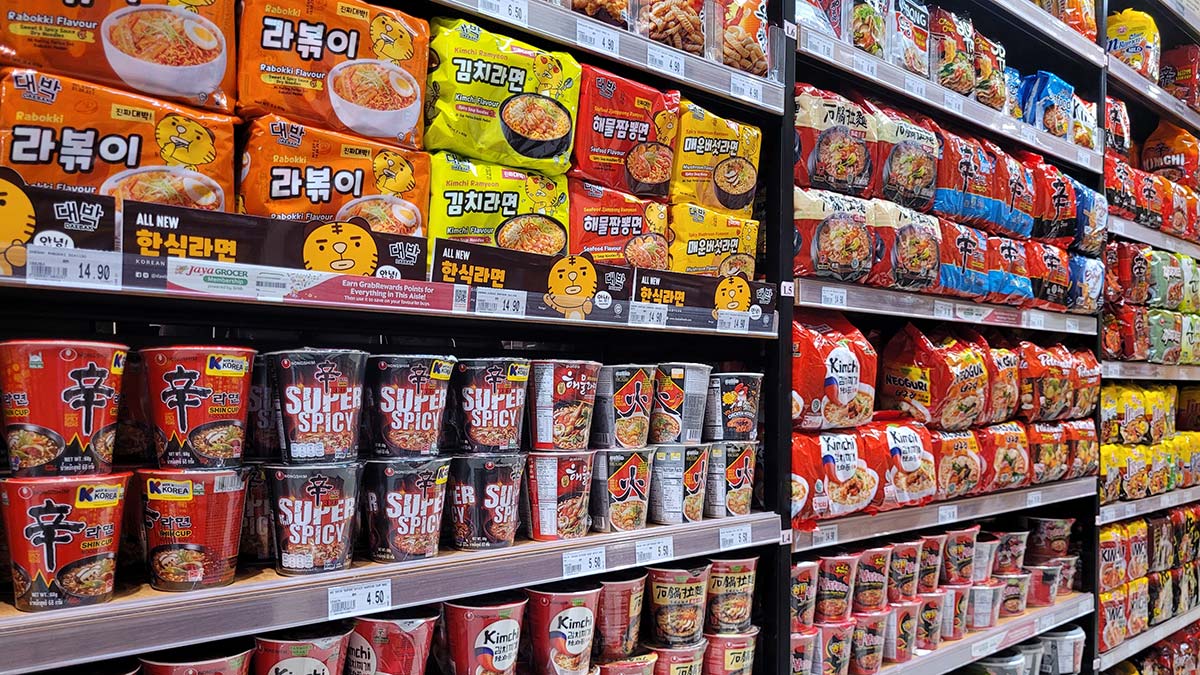Россия нарастила импорт корейской лапши до максимума за 20+ лет