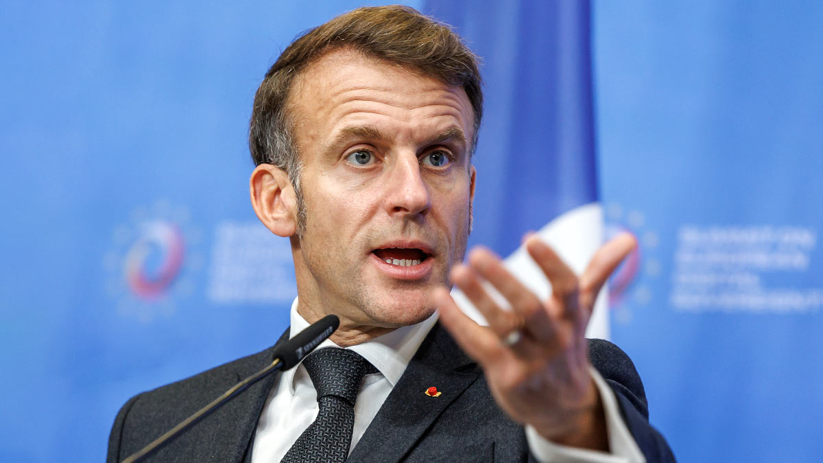 Президент Франции Эмманюэль Макрон