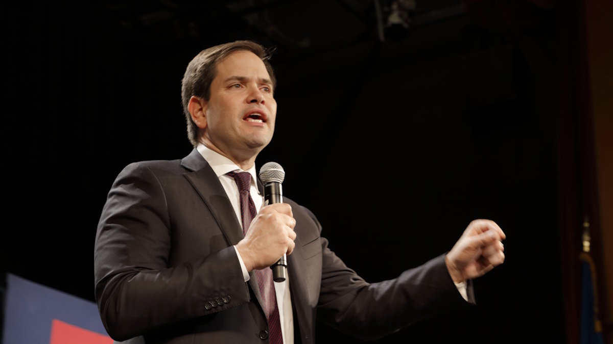 Госсекретарь США Марко Рубио