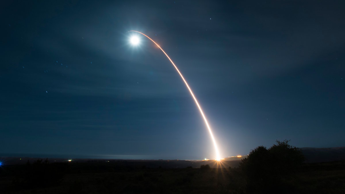 Межконтинентальная баллистическая ракета Minuteman III (архивное фото)