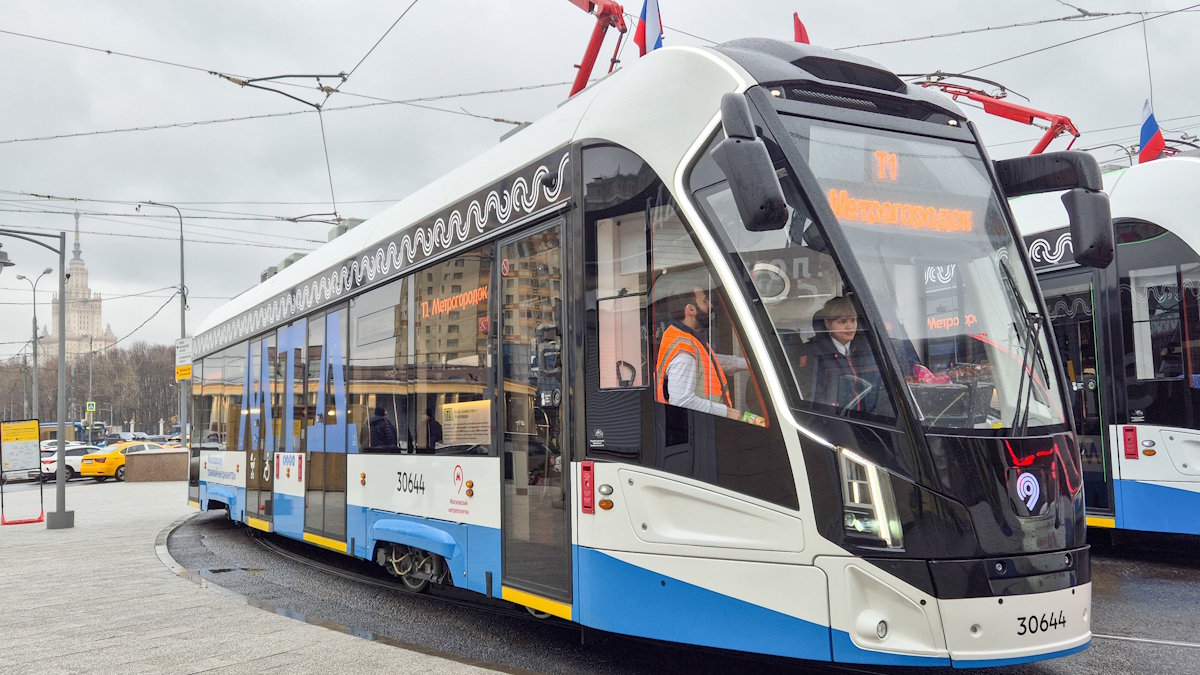 Запуск первого Московского трамвайного диаметра Т1 объявил Собянин