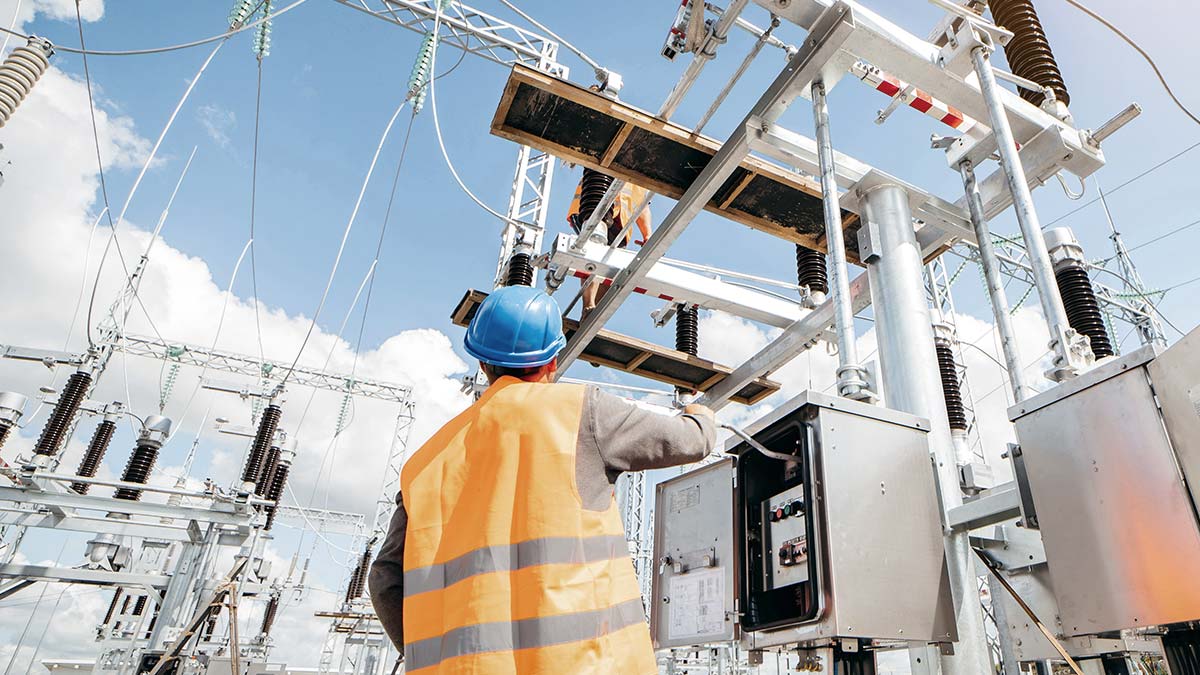 БПЛА на подстанции "Белозерская"