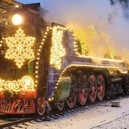 Опубликовано расписание поезда Деда Мороза на сезон 2025/26