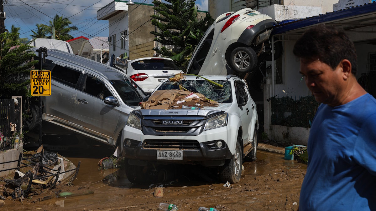 Последствия тайфуна на Филиппинах