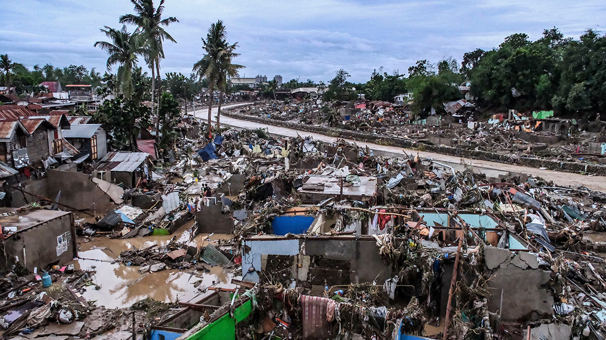 Тайфун "Калмаэги" на Филиппинах унес десятки жизней