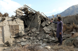 Не менее 10 человек погибли и более 260 пострадали в результате землетрясения в Афганистане