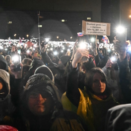 Массовый антиправительственный митинг прошёл в Братиславе
