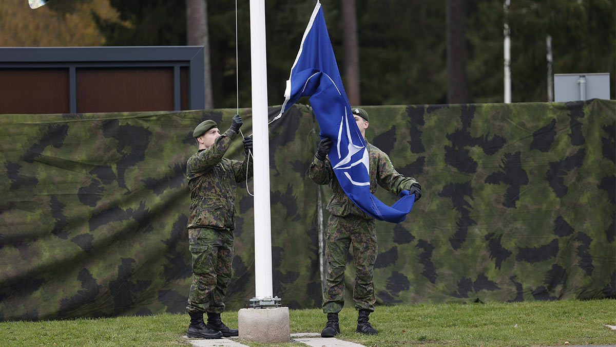 Штаб сухопутных войск НАТО в Северной Европе в Финляндии город Миккели