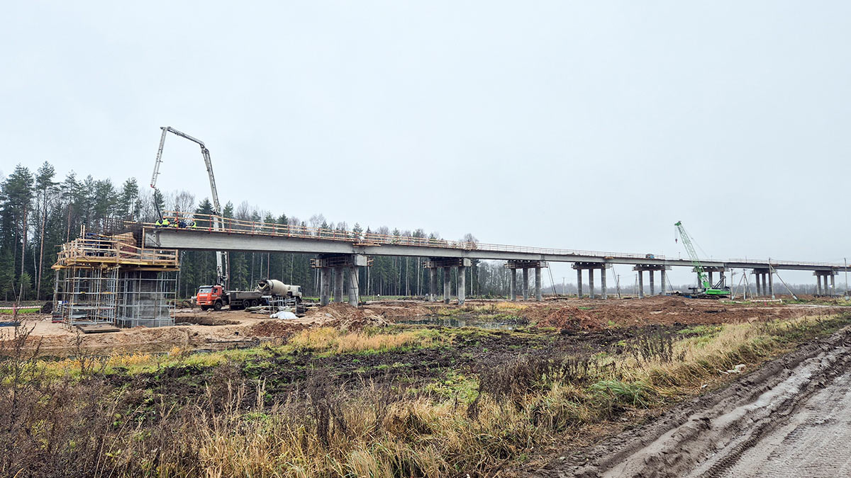 Строительство участка ВСМ-1 Москва – Санкт-Петербург на территории Подмосковья