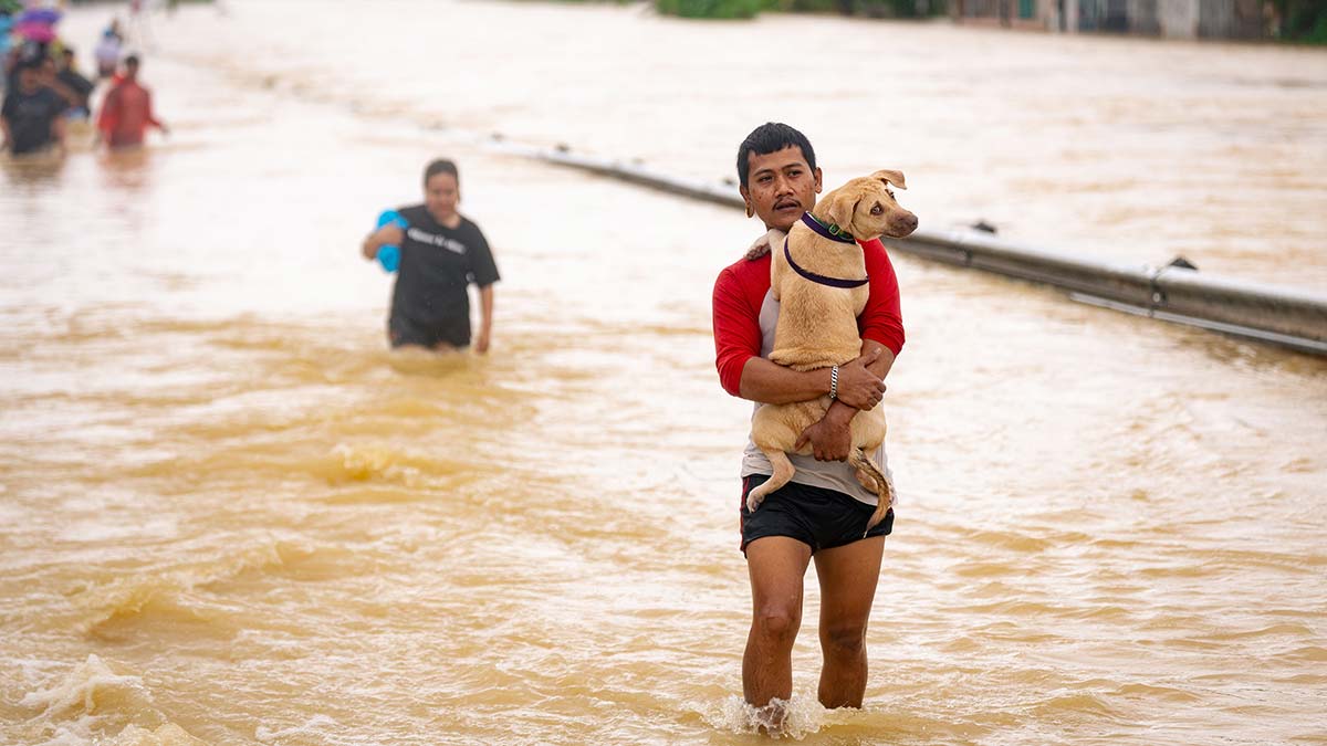 Штормы и наводнения в Юго-Восточной Азии унесли более 600 жизней