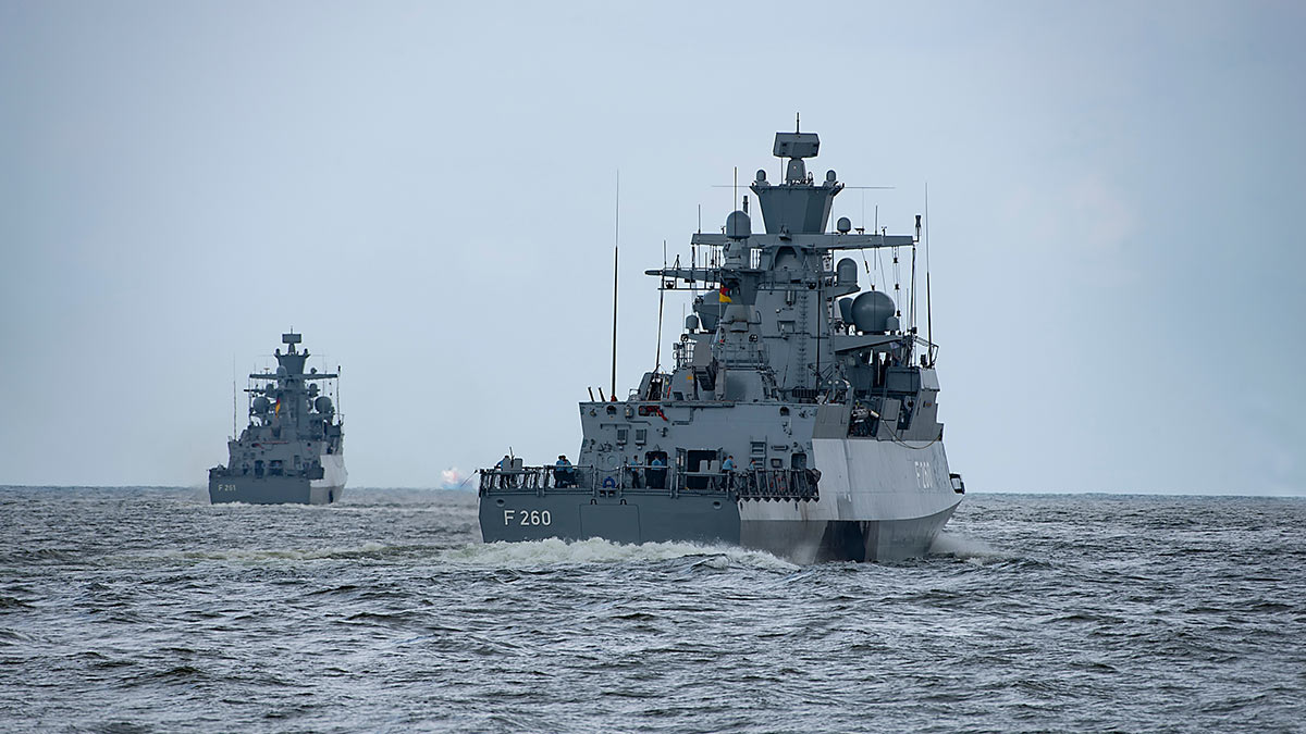 Учения НАТО в Балтийском море