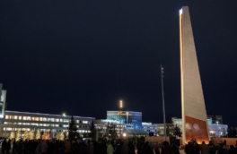 В Верхней Пышме открыли стелу "Город трудовой доблести"