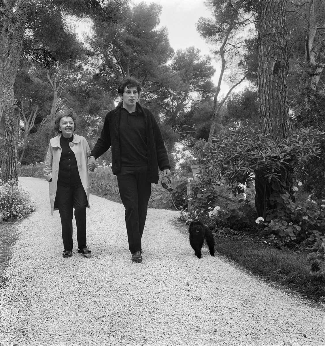 Эдит Пиаф и Тео Серапо