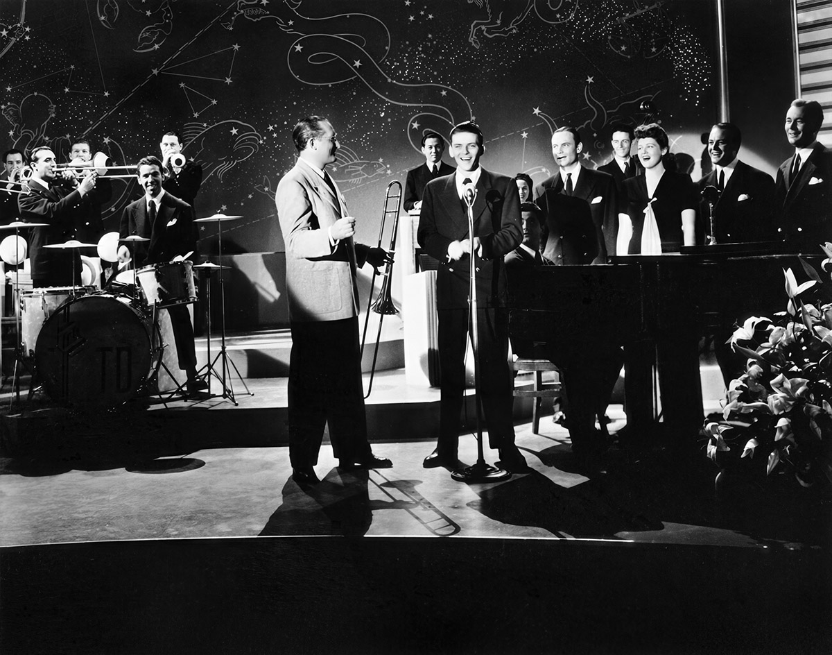 Фрэнк Синатра с оркестром Томми Дорси