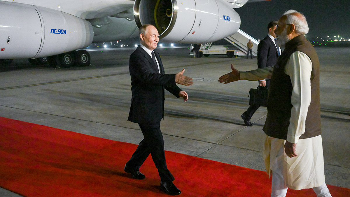 Государственный визит президента РФ Путина в Индию